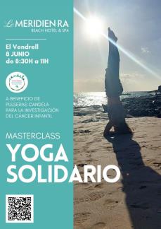 El 8 de juny, Masterclass de ioga solidari al Vendrell